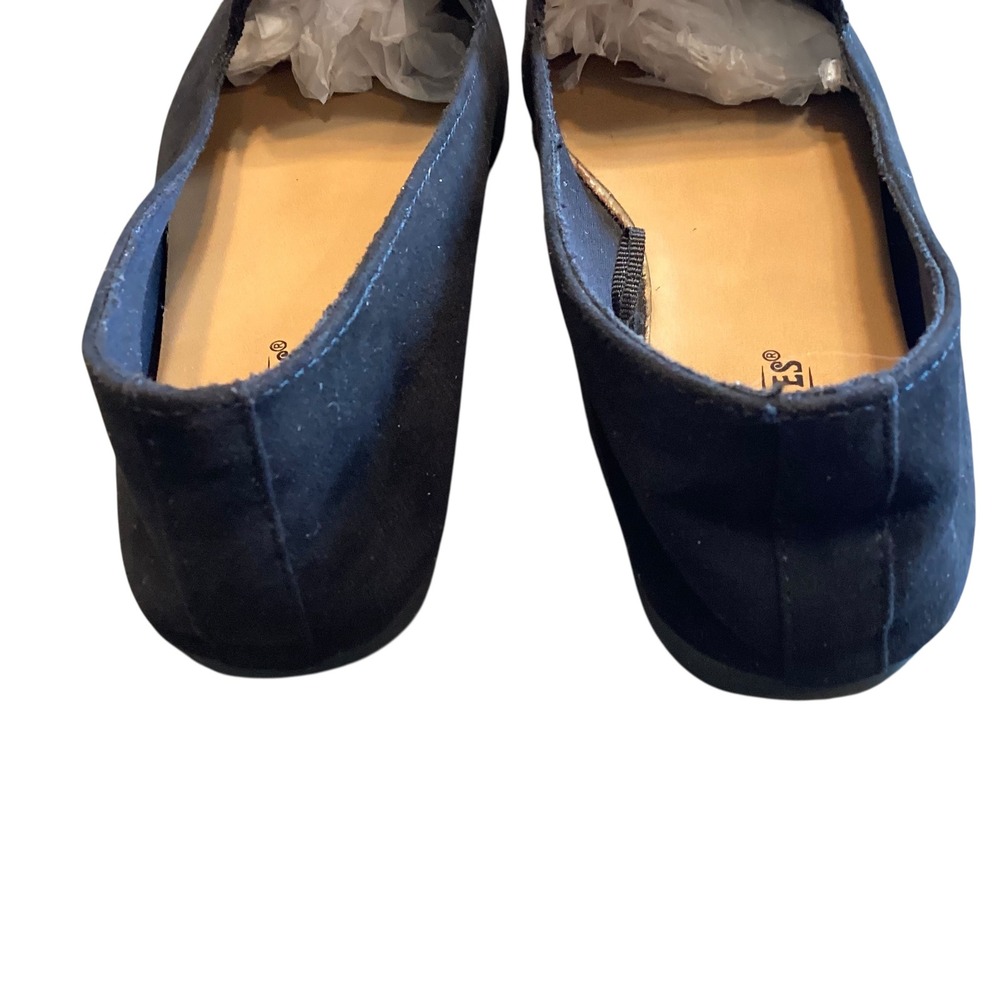 Seychelles Womens Black Faux Suede Pointed Toe Loafers Flats Size 8M EUC - Picture 6 of 8